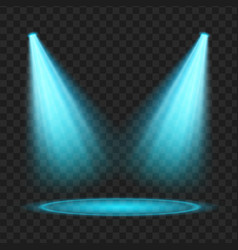 Floodlight light spotlight stage beam spot lamp Vector Image