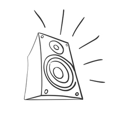 Drawing Speaker Vector Images (over 7,300)