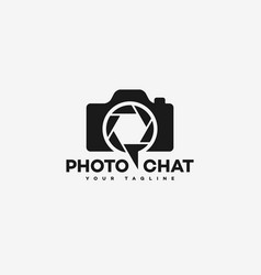 Wildlife photography logo Royalty Free Vector Image