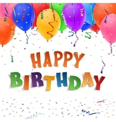 Birthday card Royalty Free Vector Image - VectorStock