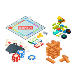 Colorful board game template Royalty Free Vector Image