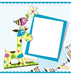 Template greeting card Royalty Free Vector Image