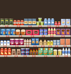 Supermarket Royalty Free Vector Image - VectorStock