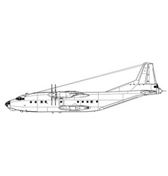 Airplane Royalty Free Vector Image - VectorStock