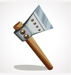 Axe clip art cartoon Royalty Free Vector Image