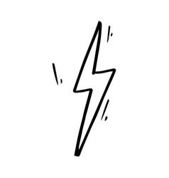 Featured image of post Lighting Bolt Drawing Easy A digital download cutting file clipart set