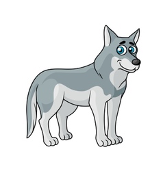 Wolf cartoon Royalty Free Vector Image - VectorStock