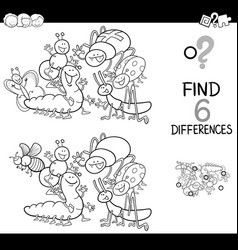 Spot the differences Royalty Free Vector Image