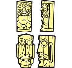 Tiki Vector Images (over 3,300)