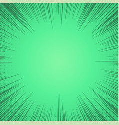 Comic abstract green bright template Royalty Free Vector