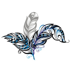 Feathers Royalty Free Vector Image - VectorStock