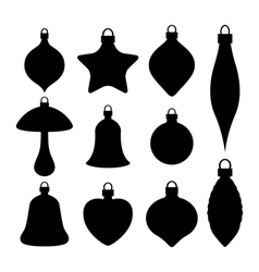 Christmas Bauble Silhouette Vector Images (over 1,600)