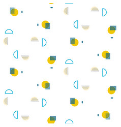 Blue confetti background Royalty Free Vector Image