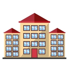 tall building blueprint vector