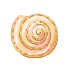 Seashell tropical underwater Royalty Free Vector Image