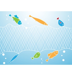 Fishing frame Royalty Free Vector Image - VectorStock