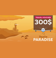 travel voucher template