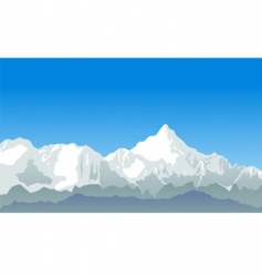 Mountain set Royalty Free Vector Image - VectorStock