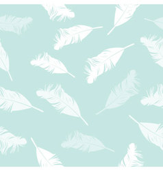 Feather seamless background Royalty Free Vector Image