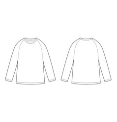 Download Long Mockup Raglan Sleeve Vector Images 75 PSD Mockup Templates