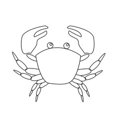 Crab Outline Vector Images (over 3,000)