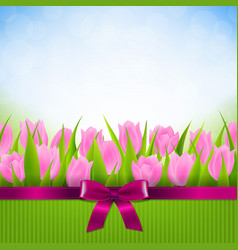 New 10 Card Border Tulip
