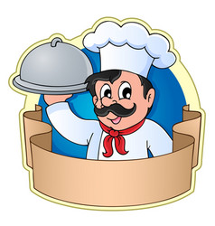 Chef theme image 4 Royalty Free Vector Image - VectorStock