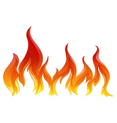 A big fire Royalty Free Vector Image - VectorStock