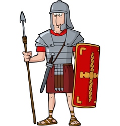 Cartoon roman army Royalty Free Vector Image - VectorStock