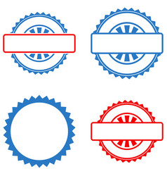 stamp template vector images over 140 000 seal template