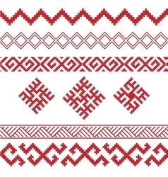 Slavic ornament seamless pattern Royalty Free Vector Image