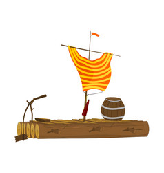 Raft Royalty Free Vector Image - VectorStock