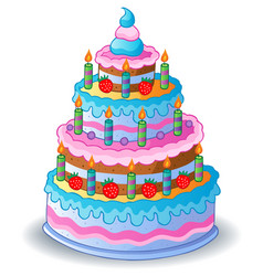 Birthday Cake Clipart Vector Images (over 1,200)