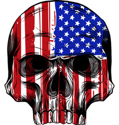 American Flag Skull Vector Images (over 420)