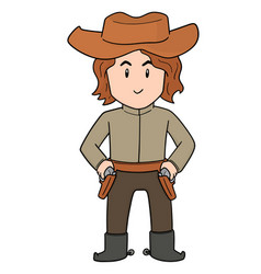 Drawing Cowboy Simple Vector Images Over 390 Cowboys are intimately associated with both the lore and the real history of the. vectorstock