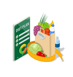 Health and nutrition food by group infographic Vector Image