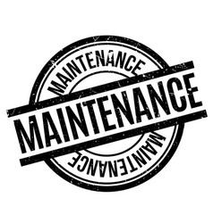 Maintenance rubber stamp Royalty Free Vector Image