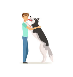 Young Teen Dog Lick