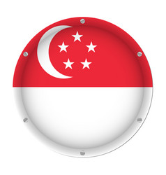 Singapore Flag Icon Circle Vector Images Over 130
