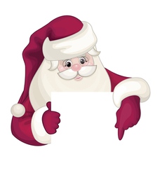 Santa Royalty Free Vector Image - VectorStock