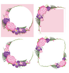 purple flower designs