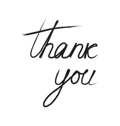 Thank you on chalkboard Royalty Free Vector Image