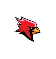 Cardinal Bird Logo Royalty Free Vector Image - Vectorstock