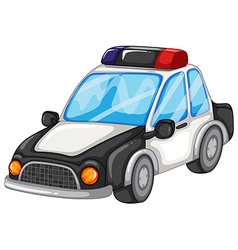 Police car Royalty Free Vector Image - VectorStock