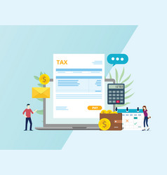 Tax Royalty Free Vector Image - VectorStock