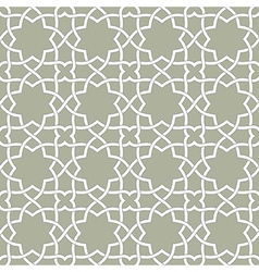 Arabic ornament seamless pattern for your design Vector Image