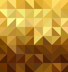 Gold pattern low poly triangle geometry fancy Vector Image