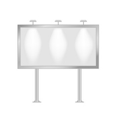 Ocean view with the cloud board blank space Vector Image