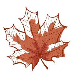 Autumn border design Royalty Free Vector Image