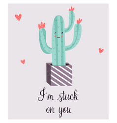Cactus Quote Love Vector Images Over 110